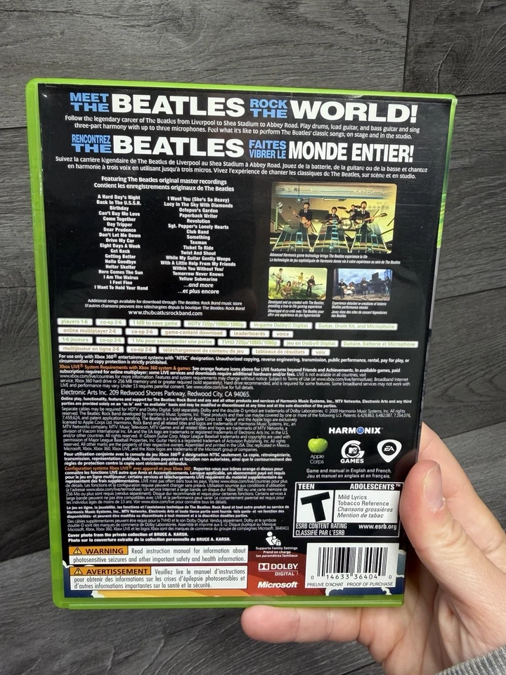 Guitar Hero II Xplorer Explorer Controlador Banda de Rock Beatles Paquete Lote Xbox 360 Foto 4 de 4