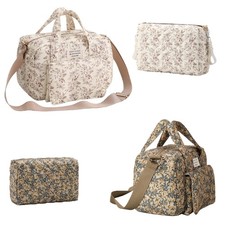 Organizer Bag for Toy Diaper Water Bottle Quilted Design Hanging Pouches