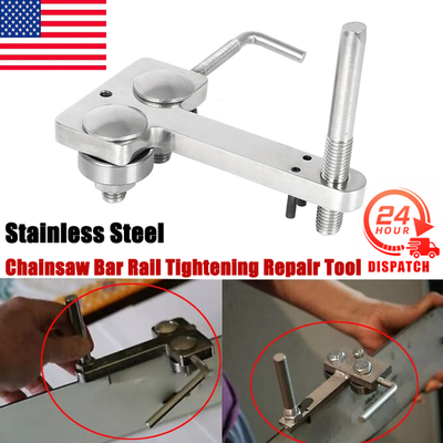 #ad Closer Tightening Tool Chainsaw Bar Rail Tightening Repair Tool Stainless Steel $49.99
