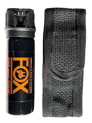 Fox Labs, One Point Four, 4% OC and Nylon Holster Combo - Stream (3 oz) 34FTS