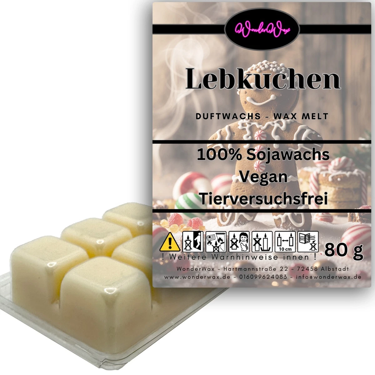 Salubrito Herbst Duftwachs Für Duftlampe, Wax Melts Sojawachs