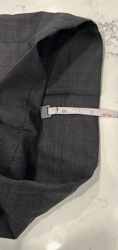 Canali 1934 Tessuto Wolle grau Anzug Hose Hose Italien Herren Größe 38 x 31,5 - Bild 12 von 13