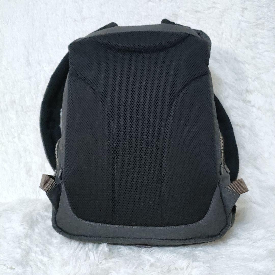 TUMI ALPHA BRAVO Knox 22681ATH2 Gray Brown Leather Fabric
