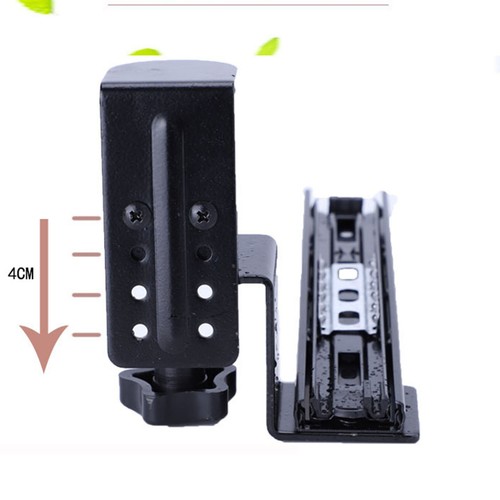 Vassoio Scorrevole Tastiera Senza Punzoni Supporto Tastiera Cassetto Altezza Regolabile Kit C