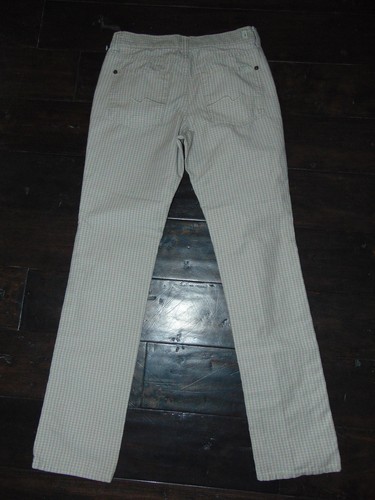 7 FOR ALL MANKIND Boy's Modern Straight Leg HOUNDSTOOTH Pants Jeans Size 12 - Picture 5 of 6