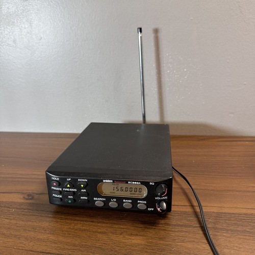 Uniden Bearcat BC350A Scanner Police Fire Aviation Weather Radio W