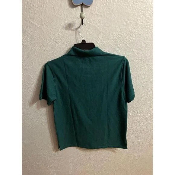 Niño, verde tostado francés, uniforme polo talla grande 14/16 husky polo Foto 4 de 4