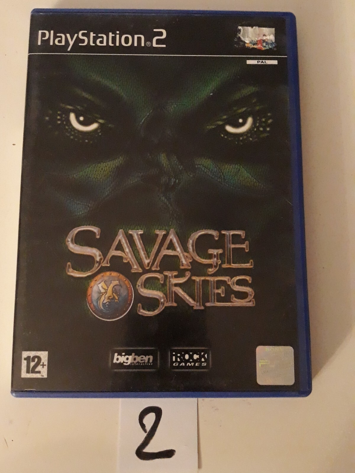 SAVAGE SKIES - PS2 Playstation 2 - Pal Fr. / en bon état 