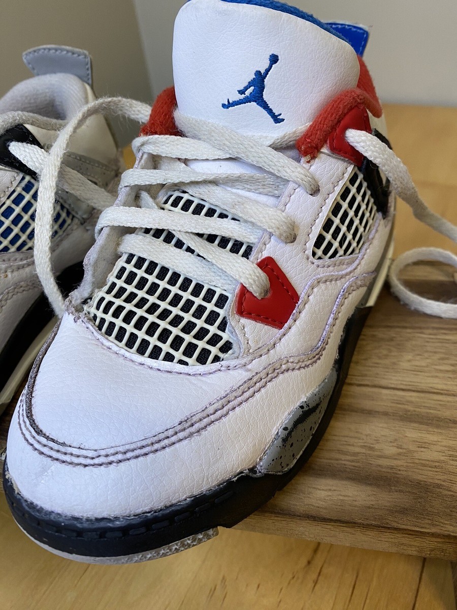 Air Jordan 4 Retro ホワイト/ブルー サイズ10 Size 10 - Air Jordan 4 Retro 2024 Military Blue | eBay