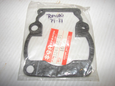 NOS GENUINE Suzuki RM100 NOS Base Gasket OEM 11241-40201 Models 79-81 Vintage