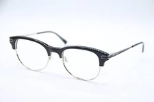 NEW CALVIN KLEIN JEANS CKJ23208 001 BLACK SILVER AUTHENTIC EYEGLASSES 50-19