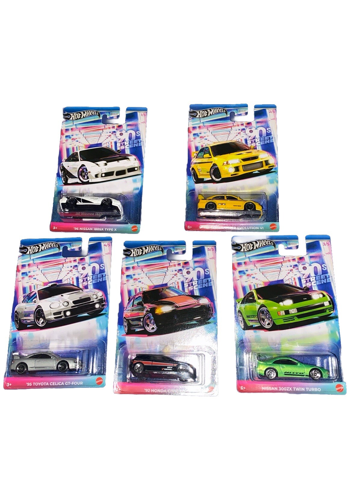 Hot Wheels 90s Street Scene Set 5/5