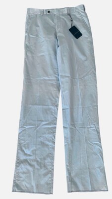 Daniel Hechter Paris Men s Blue Chino Pants Size 30 Unhemmed New