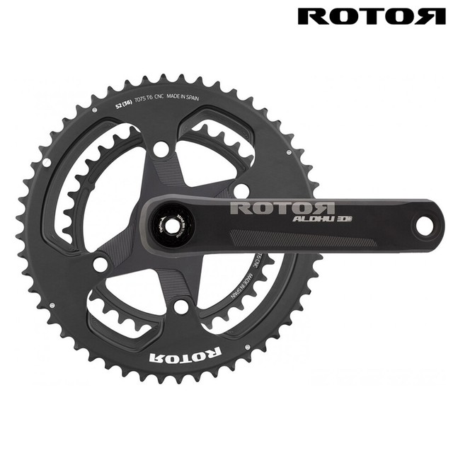 ROTOR ALDHU CRANKSETS 30mm AXLE & CHAINRING SETS eBay