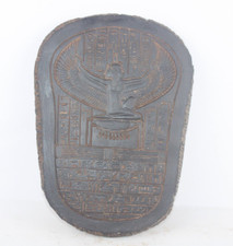PHARAONIC HANDMADE ANCIENT EGYPTIAN ISIS Wings Temple Stella Stela (BD)
