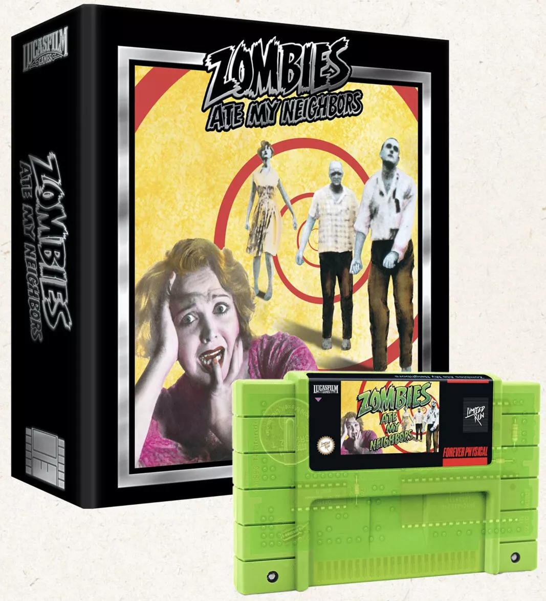 Zombies Ate My Neighbors Premium Edition SNES Limited Run