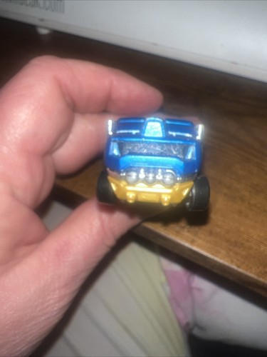 2014 HotWheels Tow Truck THE HAULINATOR Speed Shop Blue K28 - Picture 2 of 6