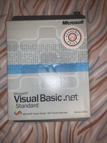 Microsoft Visual Basic .net Standard Version 2003 Microsoft Windows PC Software - 第 1/4 張圖片