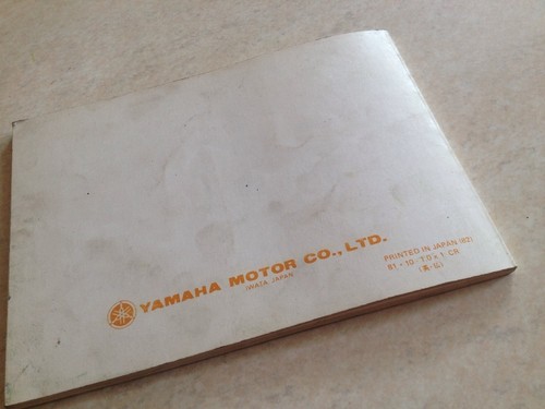 Manual Yamaha DT50MX DT50 MX Dtmx 50 Dt 50DT Owner's Manual Éd. 81 - Imagen 10 de 10