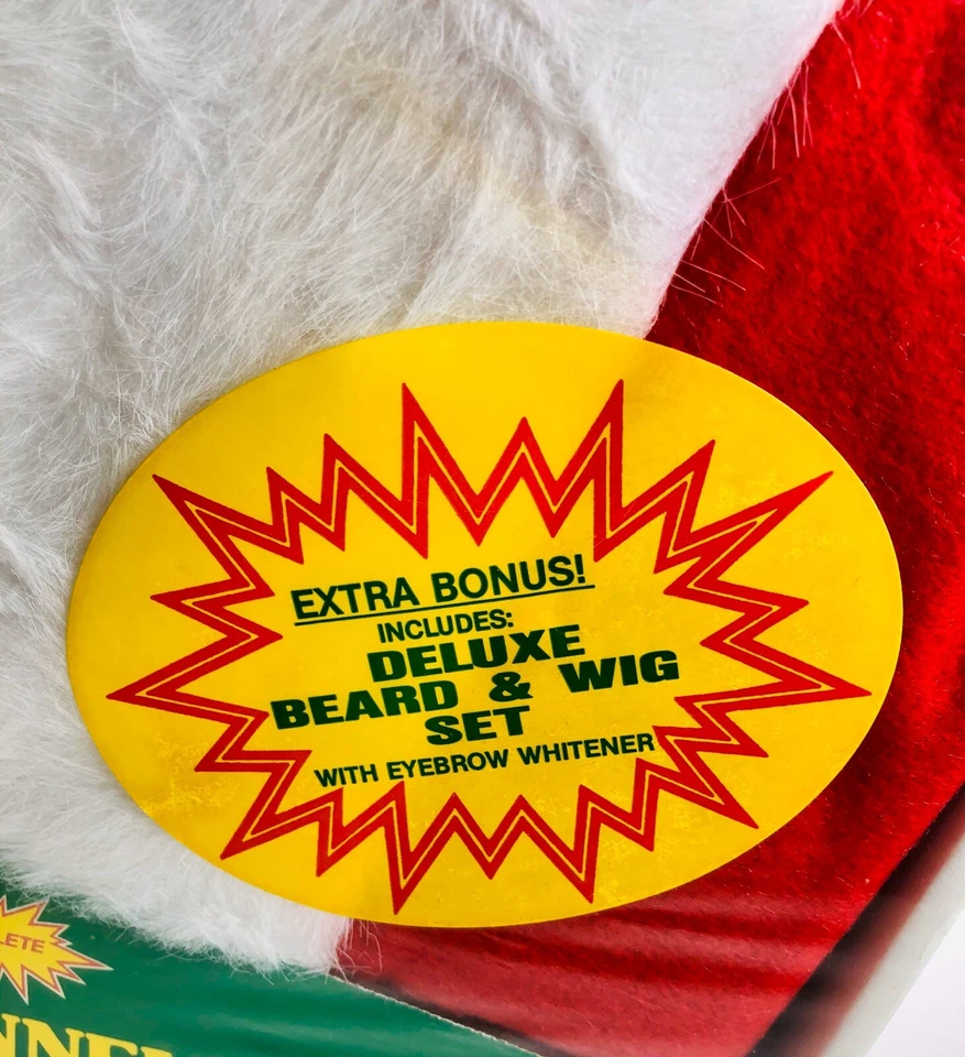 Rubíes Adulto Franela Papá Noel Traje Deluxe Borde de Piel Disfraz 40 a 46 Talla Chaqueta   Foto 2 de 4