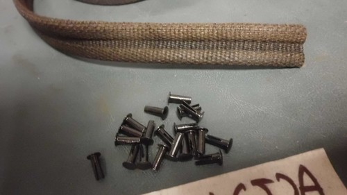 Grill welt kit 46" US MADE Black Rivets Fit Willys M38A1 M170 early CJ5 jeep - Picture 4 of 4