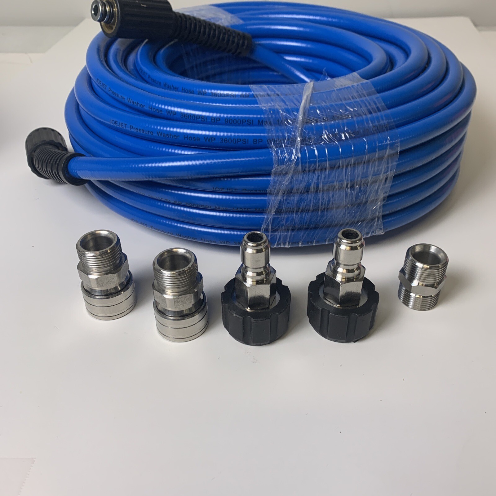 JOEJET Super Flexible Pressure Washer Hose 100 FT x 1/4”, Kink Resistant eBay