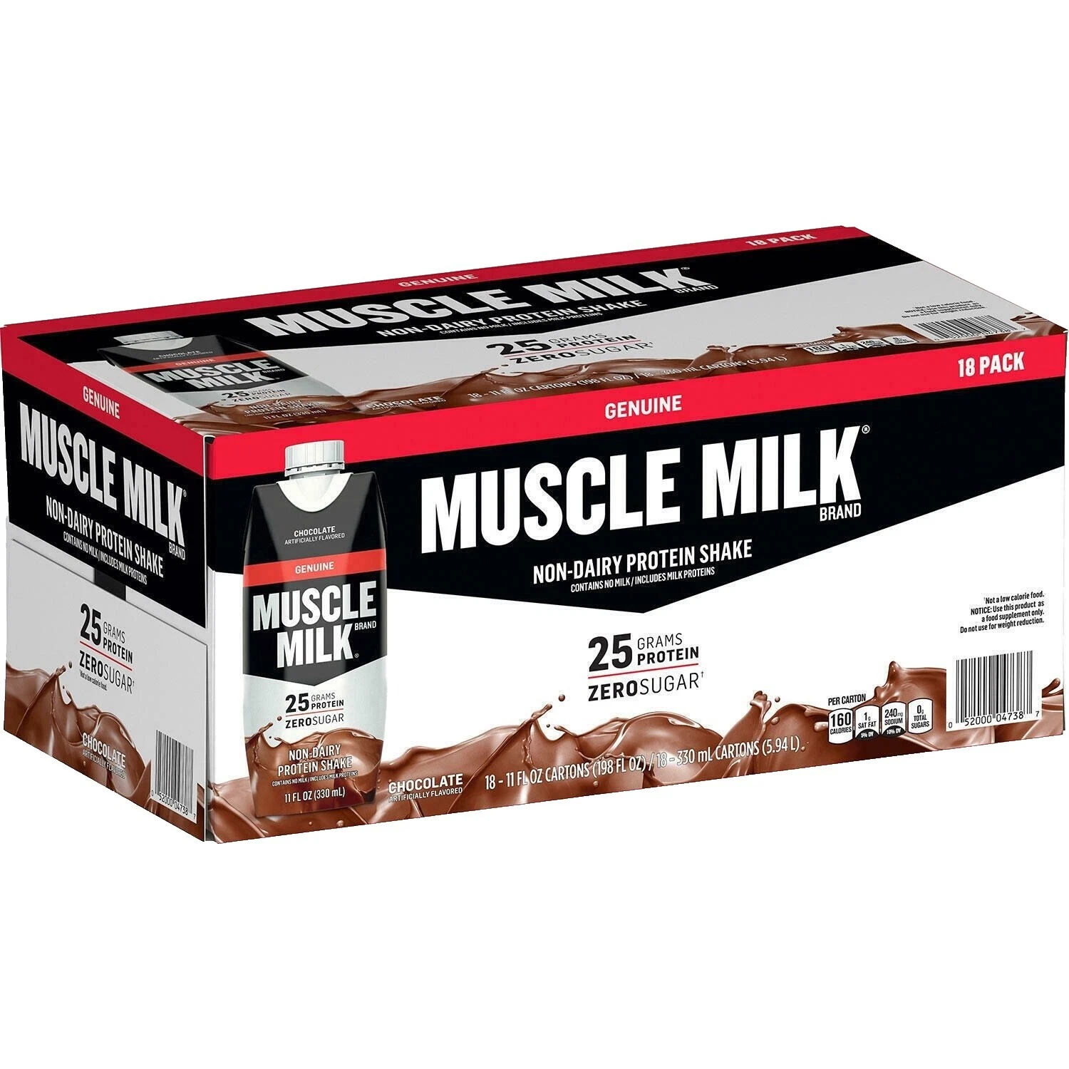 Energía y resistencia Muscle Milk Vanilla Bares, bebidas y pastillas