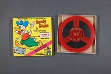 Super 8 film movie Gandy Goose In The Covered Pushcart Kids Film Cartoon