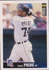 1997 Collector’s Choice #107 Curtis Pride Detroit Tigers Baseball Card