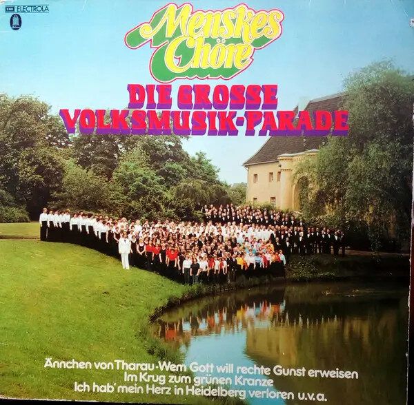 LP Die Menskes-Chöre Die Grosse Volksmusik-Parade NEAR MINT Odeon