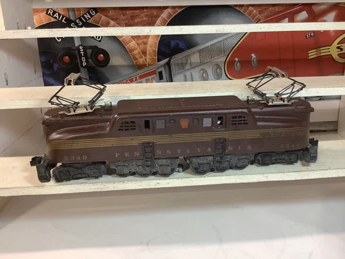 LIONEL/ WILLIAMS #2340 GG1FIVE STRIPE LOCOMOTIVE!!!!
