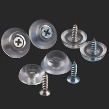 Screw on Rubber Feet for Furniture Chairs Tables Sofas Stools Legs Non-slip Pads