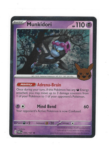 munkidori pokemon card Pokemon Munkidori 072/064 PSA 10