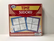 Didax Time Sudoku Game Ages 7  Up Quarter-Hour Intervals Digital  Analog New