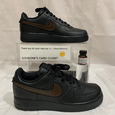 black air force velcro