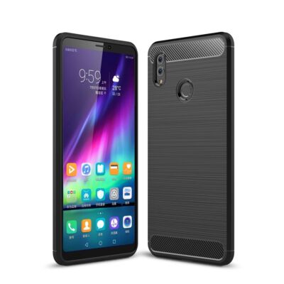Handyhülle Schutz Case für Huawei Honor Note 10 Cover Bumper Carbon Schwarz
