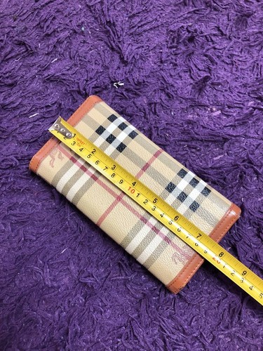 Burberry Wallet Nova Check Canvas Leather - Picture 21 of 24