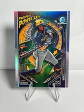 2024 Bowman Prospect Power-Up Jackson Chourio #PP-6 Rookie RC