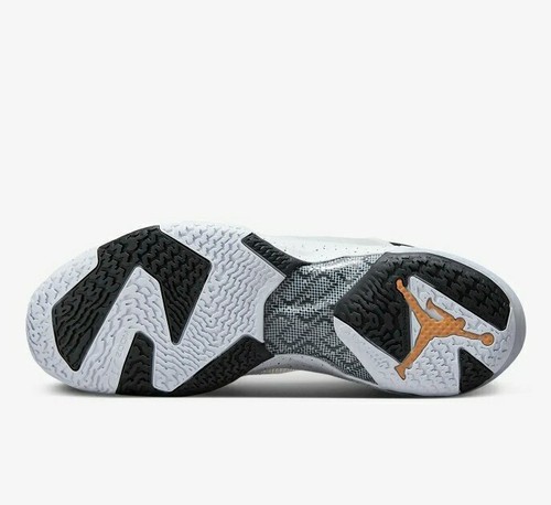 size 12 - Nike Air Jordan 37 XXXVII Oreo (white/black/citrus) DD6958-108 - 第 3/11 張圖片
