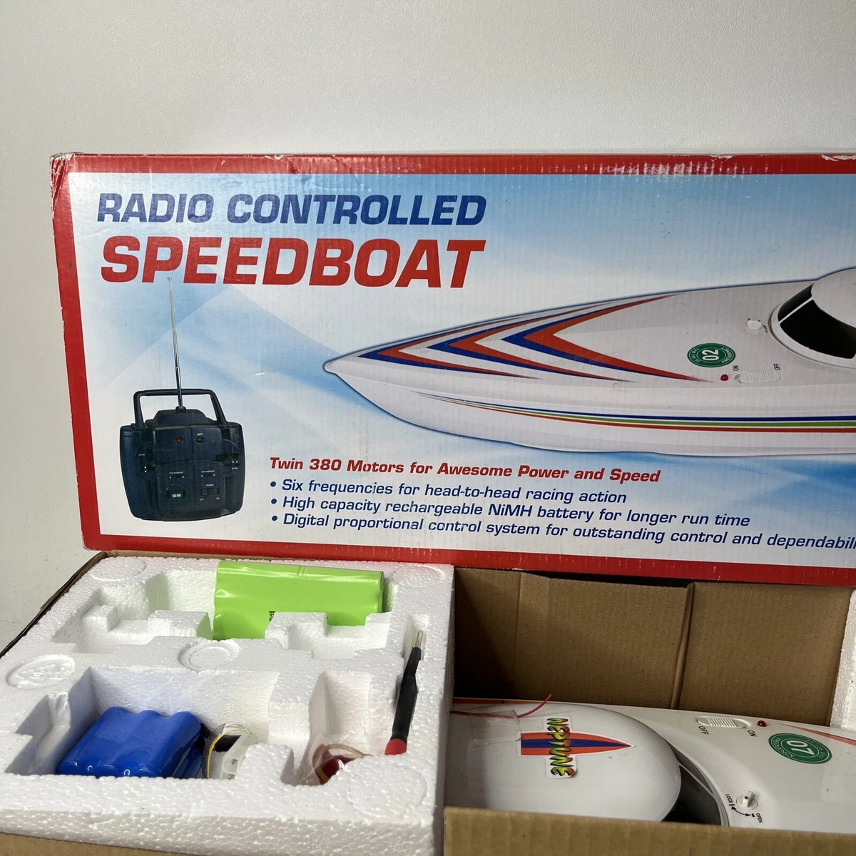 Harbor Freight Tools Neptune RC Speed Boat Twin 380 eBay
