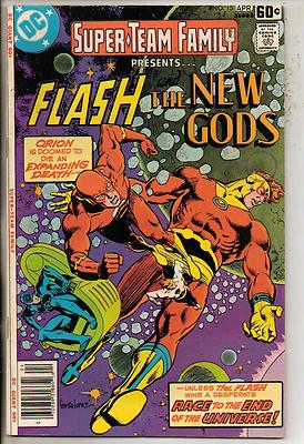 DC Comics Super Team Family #15 April 1978 Flash & The New Gods Very Rare VF+
