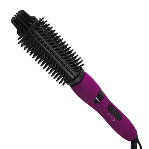 Pro Curling Iron Brush Hair Curler Brush Hot Brush Styling Dryer Tool +AU Plug - Picture 5 of 7