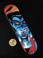 RARE Hook Ups Devilman JK Industries Skateboard Deck Jeremy Klein 7.8
