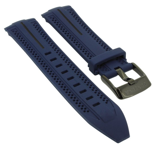 Festina Chrono Uhrenarmband â–º Kautschuk Lochmuster Blau F20369 F20367-image
