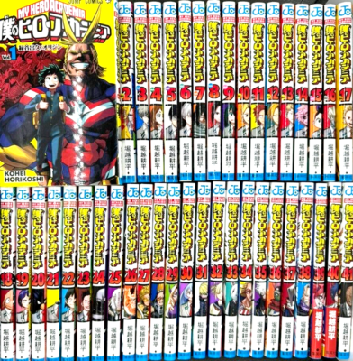 #ad Boku no My Hero Academia Vol.1 42 Complete Set Japanese Original Manga Comis $198.98