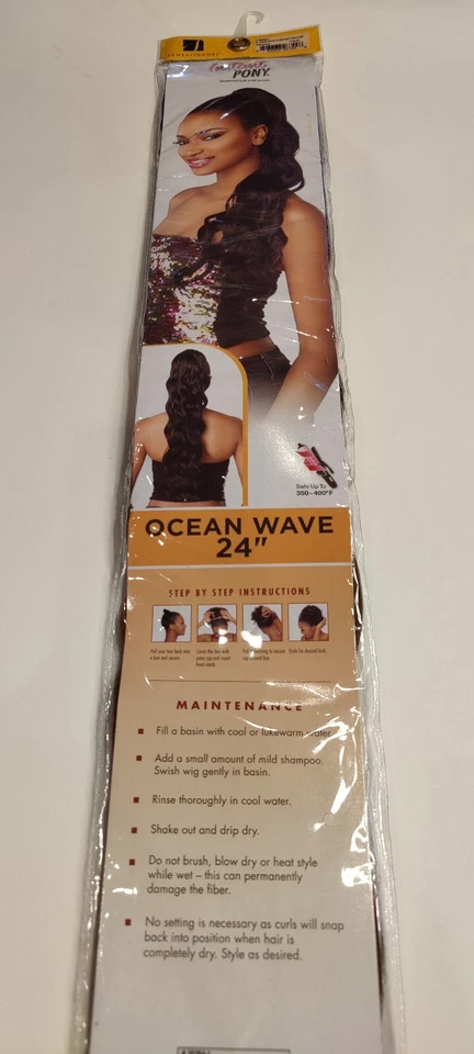 Sensationnel Instant Ponytail Ocean Wave 24-in T1B/ 30 - Image 2 of 4