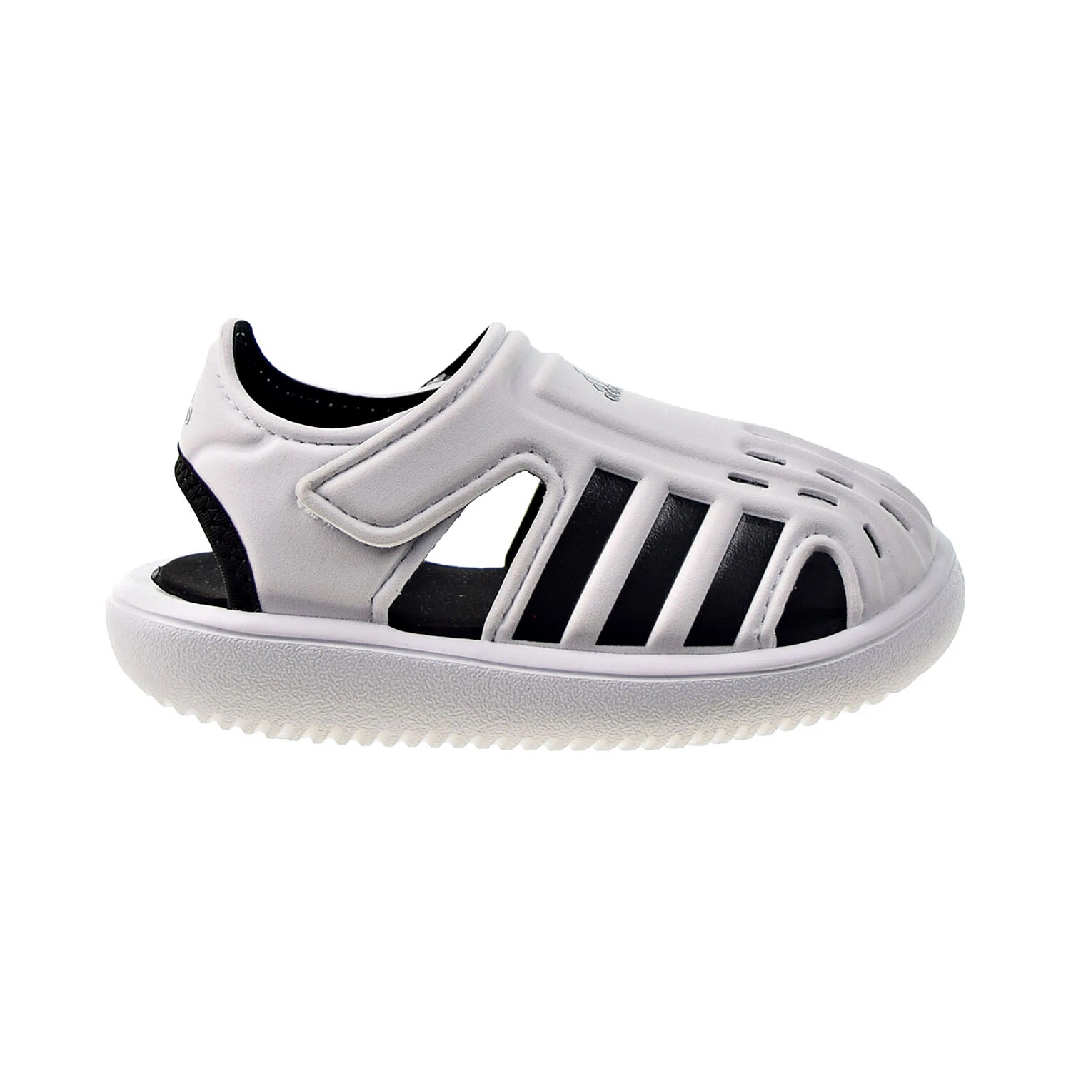 Adidas sandali acquatici I bambini bianco nero FY6043