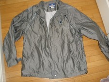 NFL Team Apparel On Field Reebok Men's Gray XL Thin Windbreaker Jacket EUC