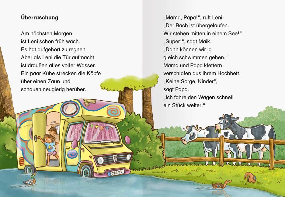 Thumbnail - Unsere Verrückten Camping-ferien - Lesen Lernen Mit Dem Leseraben -...