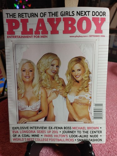 Playboy September 2006 Playmate Naked Nude Janine Habeck Centerfold